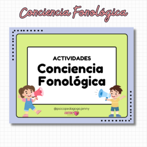 Actividades Conciencia Fonológica