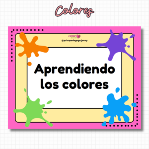Aprendiendo los colores